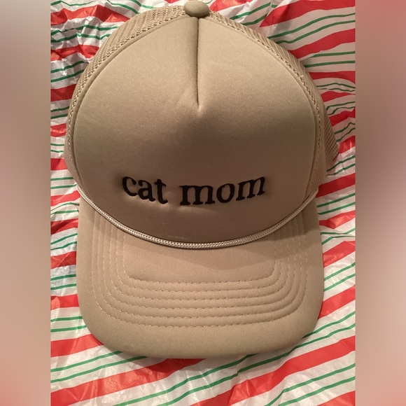 Source Unknown Accessories - Cat Mom Trucker Cap